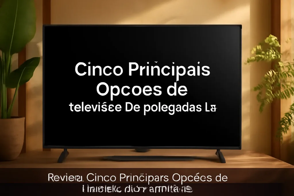 Cinco Principais Opções de televisão 55 polegadas LG