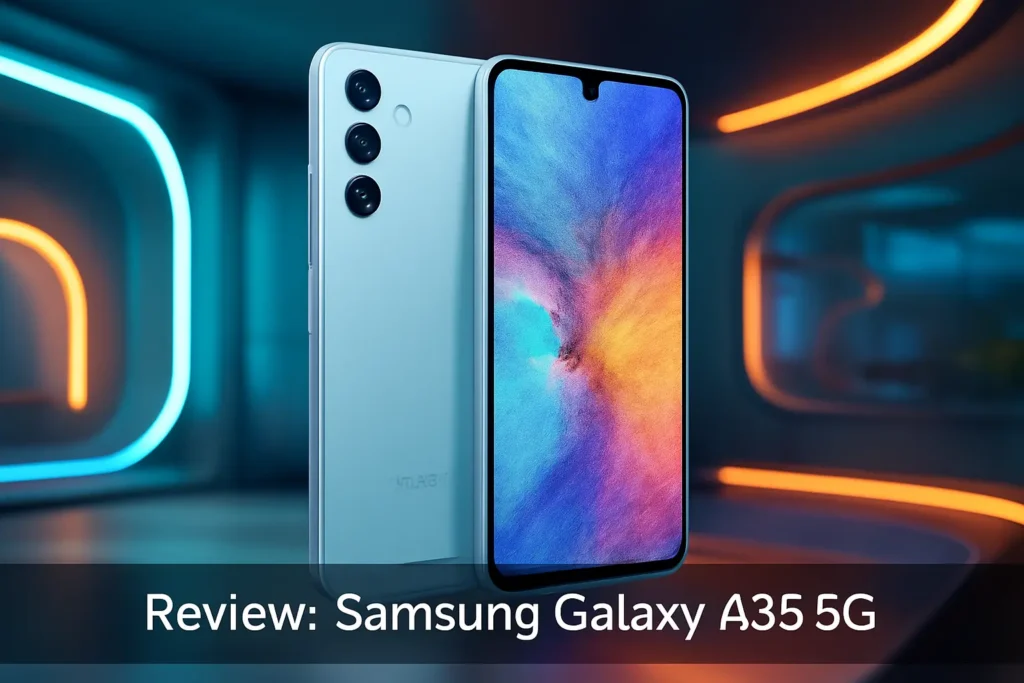 Samsung Galaxy A35 5G: Câmera Tripla 50MP, Tela Super AMOLED 6.6" e Design em Vidro