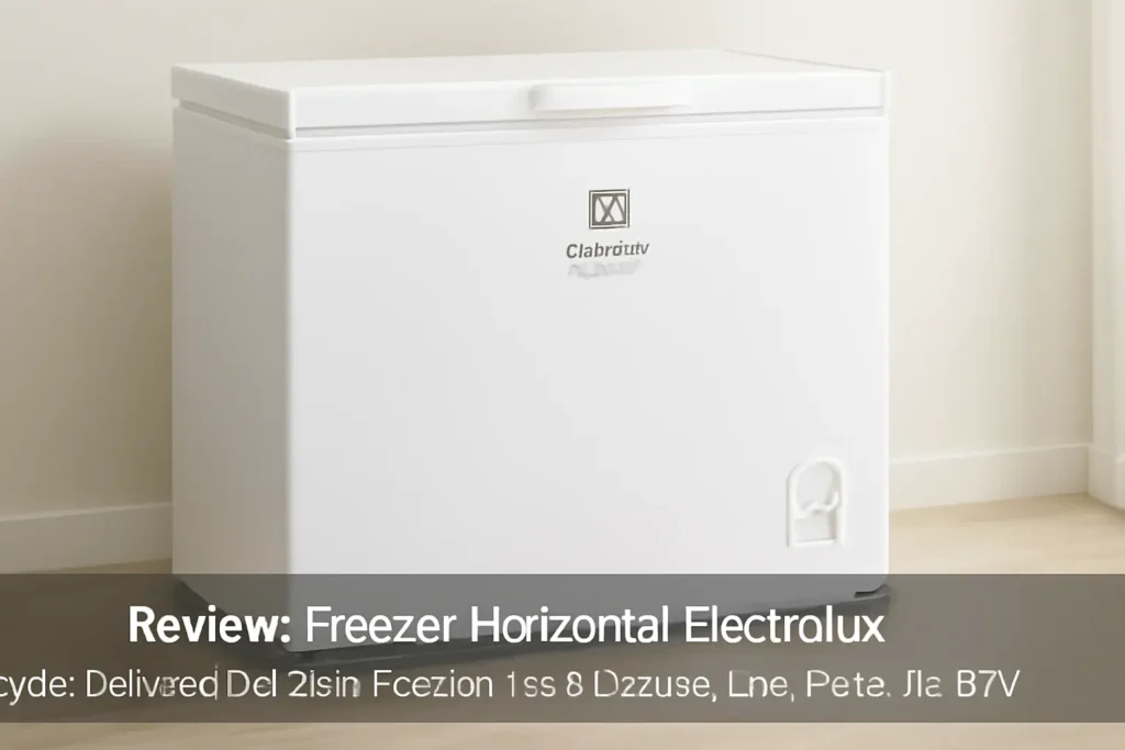Freezer Horizontal Electrolux Cycle Defrost 143L com Função Turbo Freezer Uma Porta (HE150) - 127V