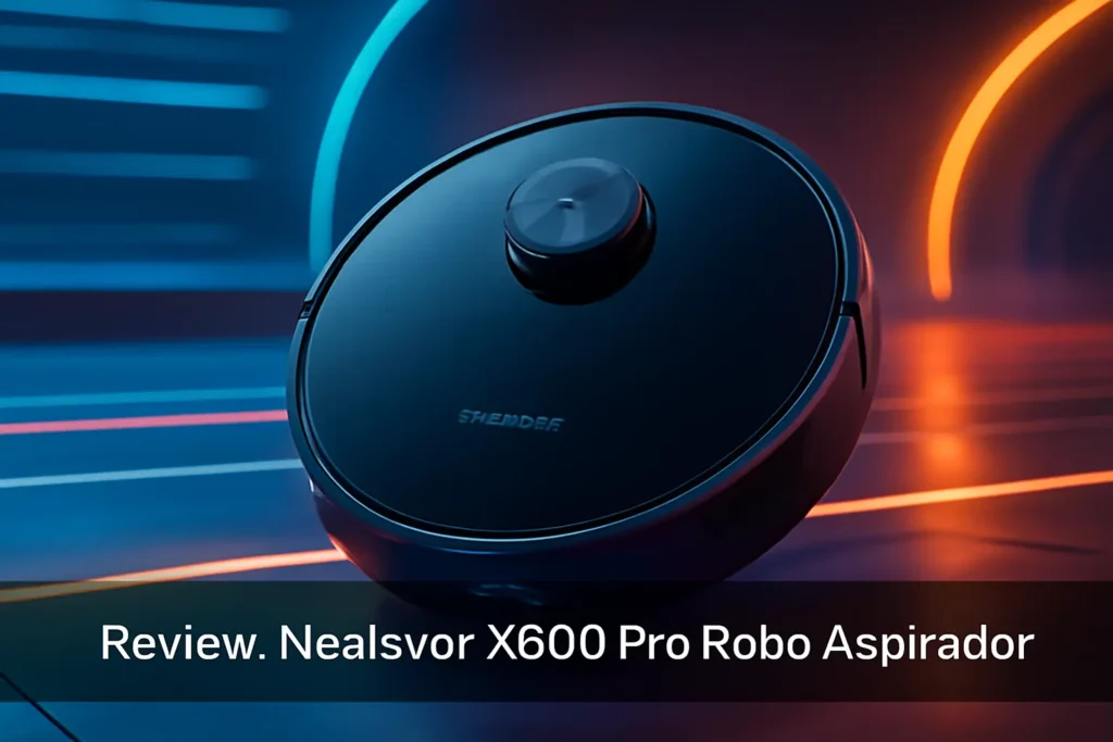 Neatsvor X600 Pro Robo Aspirador: Sucção de 6000 Pa e Navegação Inteligente