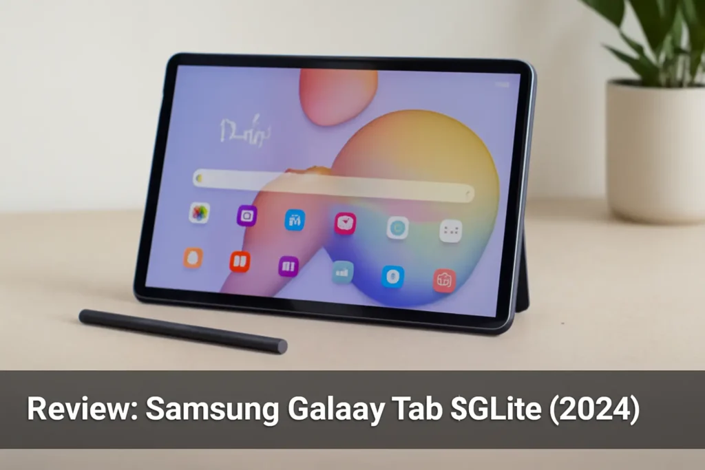 Tablet Samsung Galaxy Tab S6 Lite (2024) – Desempenho e Funcionalidade Impressionantes