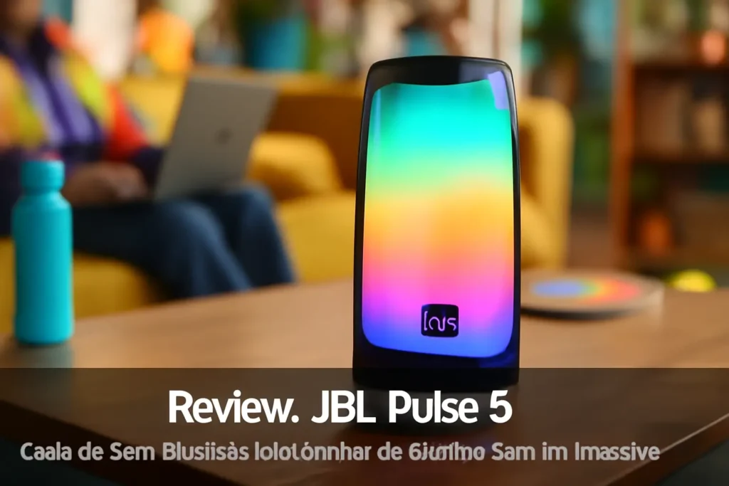 JBL Pulse 5: Caixa de Som Bluetooth com Show de Luzes e Som Imersivo