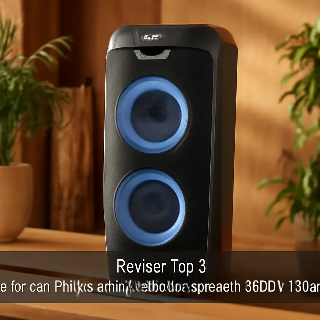 Top 5 Caixa de som Philips party speaker bluetooth 1300w tax4209