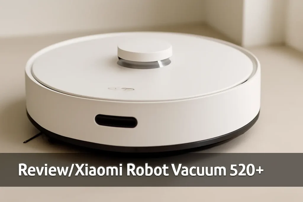Xiaomi Robot Vacuum S20+ – Sucção de 6000Pa, Navegação a Laser e Esfregão Automático