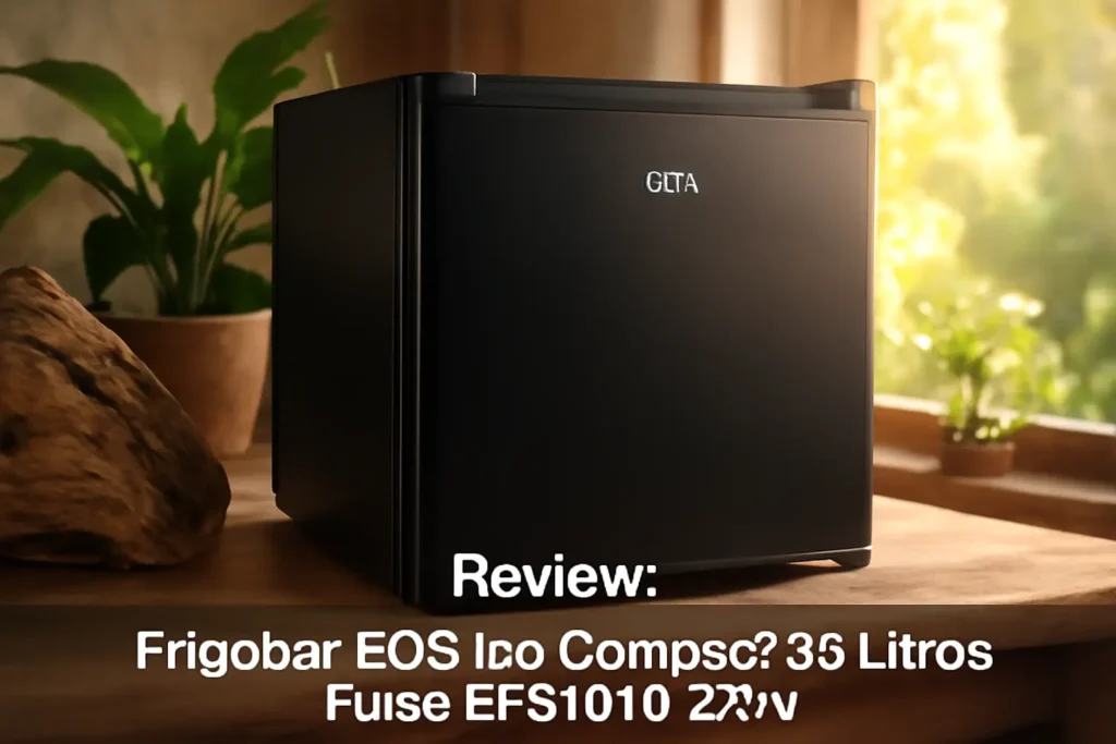 Frigobar EOS Ice Compact 93 Litros Preto EFB101P 220V