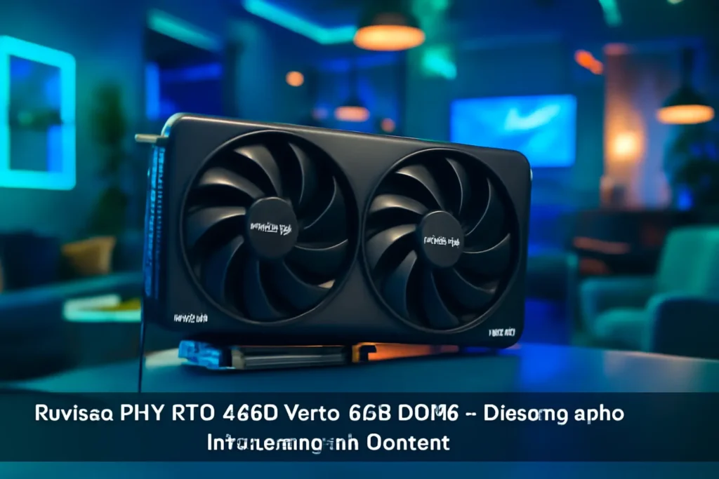 Placa de Vídeo PNY RTX 4060 Verto 8GB DDR6 – Desempenho Imbatível para Gamers