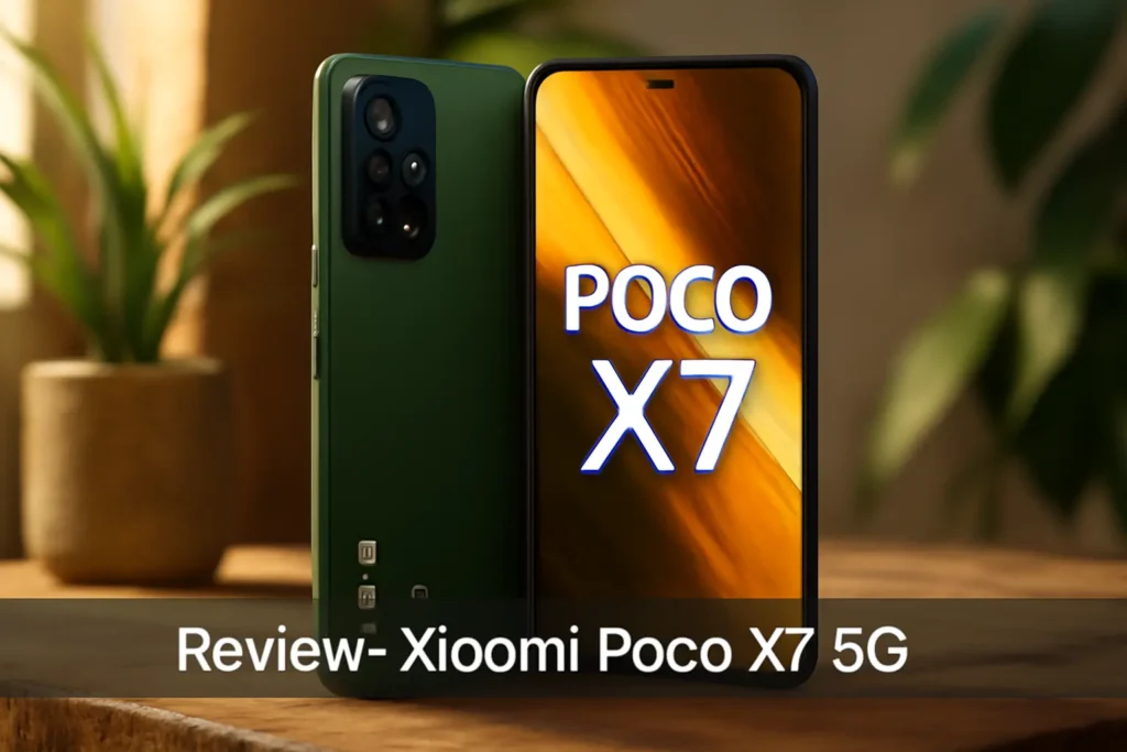 Smartphone Xiaomi Poco X7 5G Green - 8GB RAM, 256GB ROM