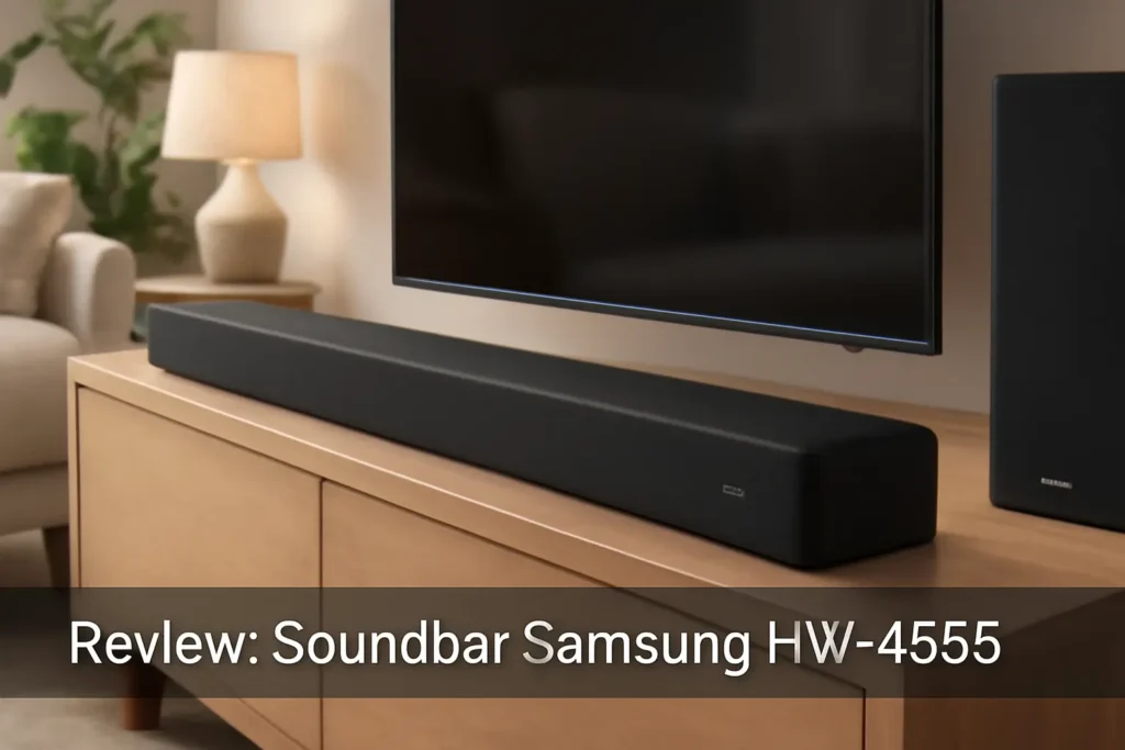 Principais Cinco soundbar Samsung hw a555