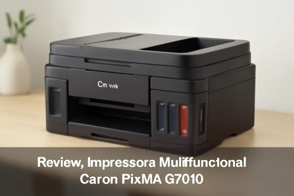 Impressora Multifuncional Canon Pixma G7010: Potência e Eficiência para Seu Escritório