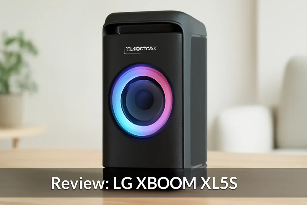 Caixa de Som LG XBOOM XL5S – 200W RMS, Bluetooth 5.1, 12h de Bateria