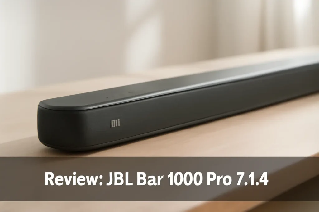 Principais Cinco JBL bar 1000 pro 7.1.4