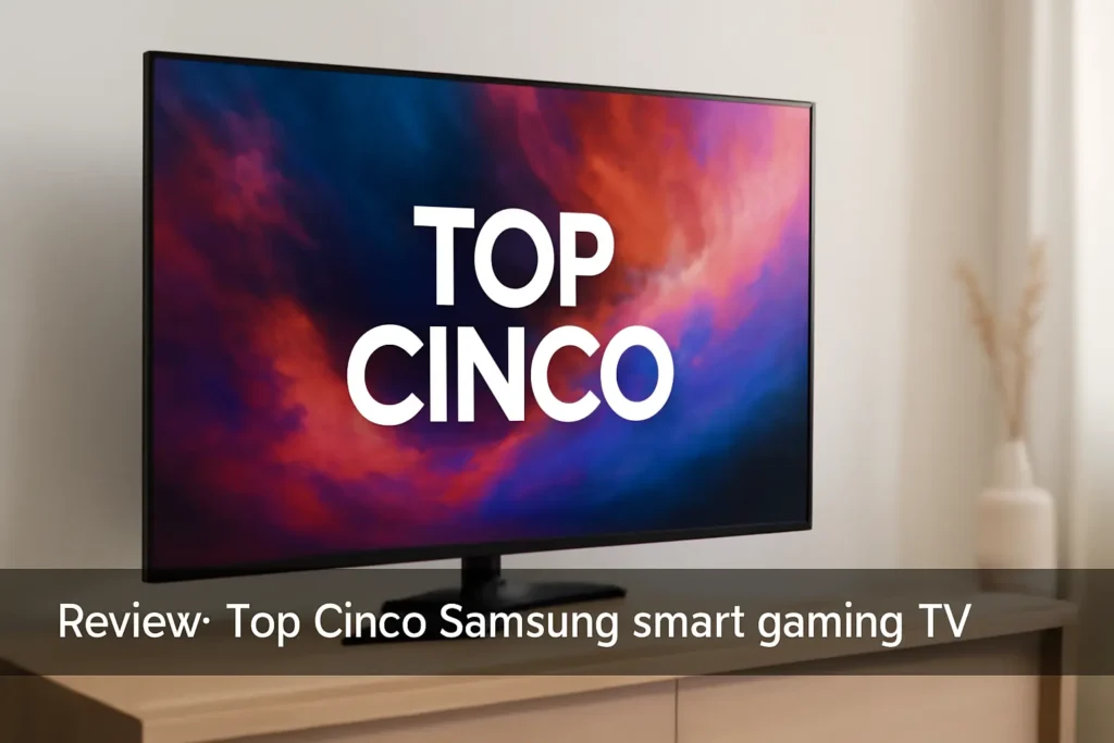 Top Cinco Samsung smart gaming TV