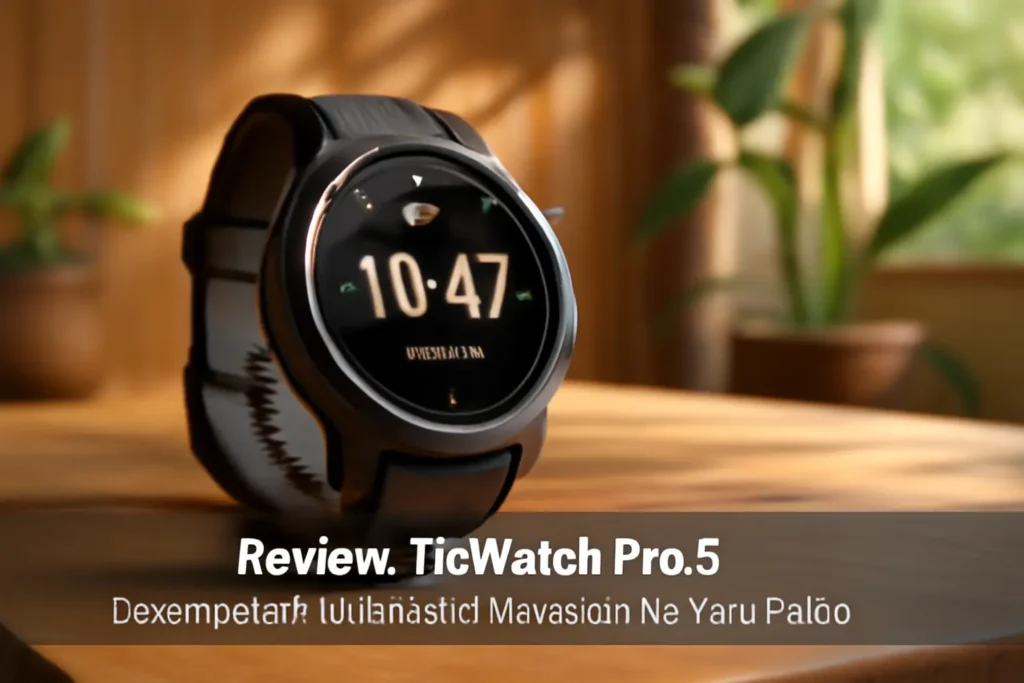 TicWatch Pro 5: Desempenho Imbatível e Inovação no Seu Pulso