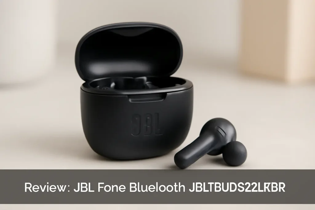 JBL Fone Bluetooth JBLTBUDS2BLKBR: Som de Alta Qualidade e Conforto para o Seu Estilo de Vida