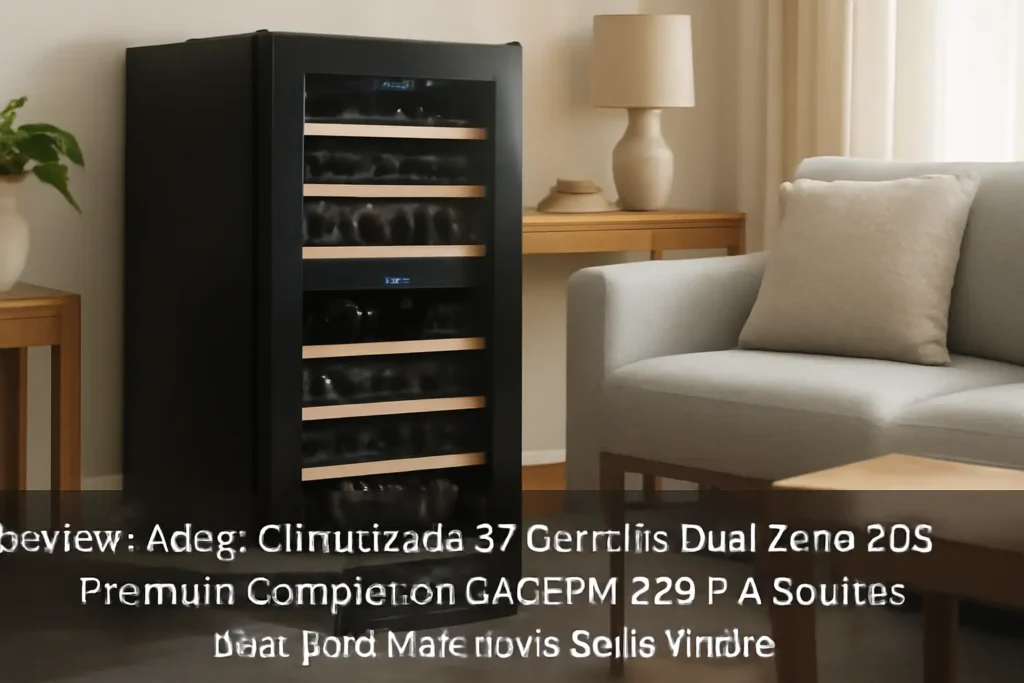 Adega Climatizada 33 Garrafas Dual Zone EOS Premium Compressor EAC33IM 220V: A Solução Ideal para Armazenar Seus Vinhos