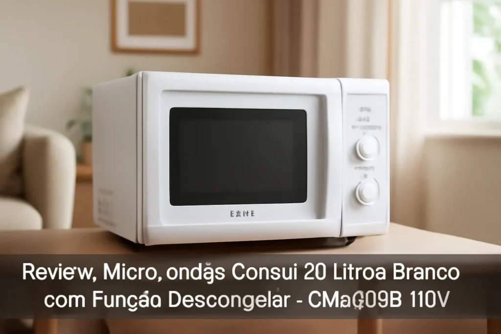 Micro-ondas Consul 20 Litros Branco com Função Descongelar - CMA20BB 110V