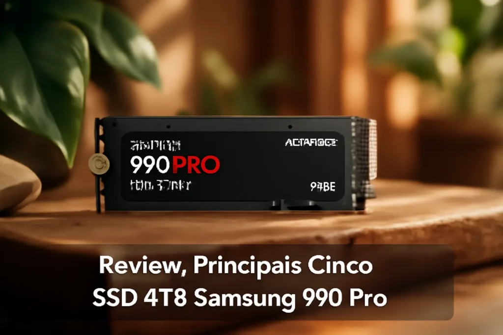 Principais Cinco SSD 4tb Samsung 990 pro