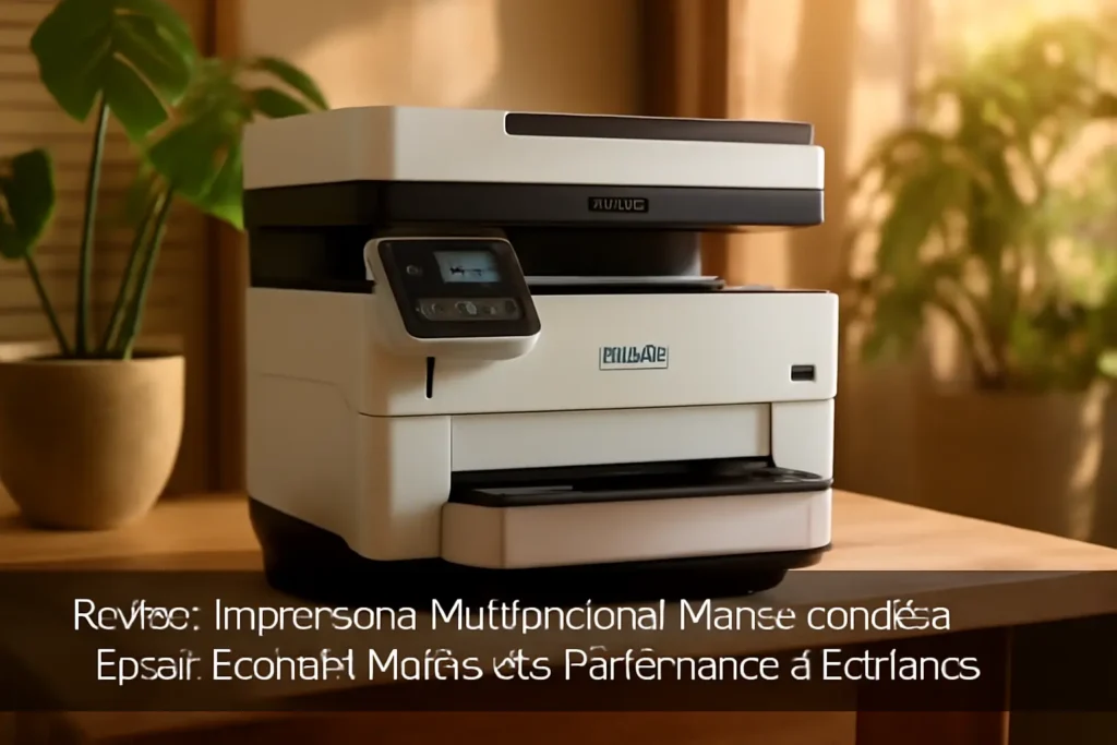 Impressora Multifuncional Monocromática Epson EcoTank M3170: Alta Performance e Economia