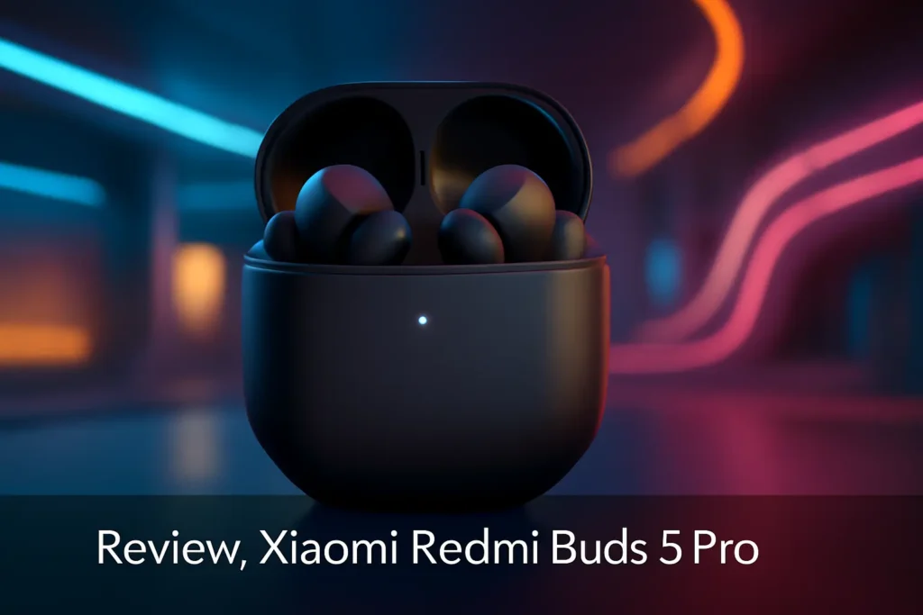 Xiaomi Redmi Buds 5 Pro: Áudio Imersivo e Cancelamento de Ruído Ativo
