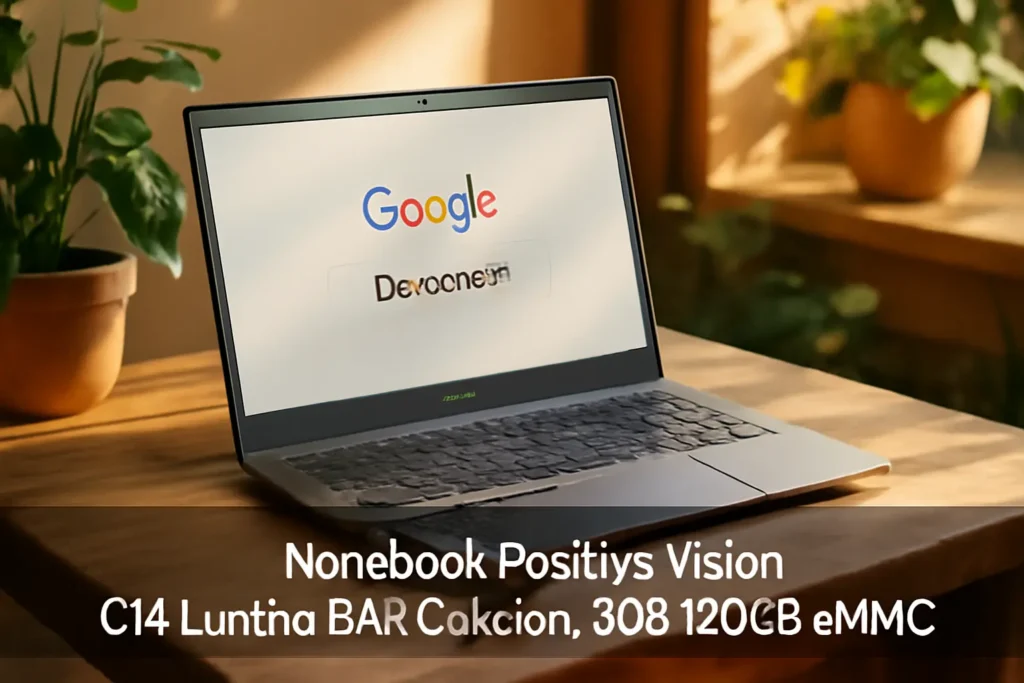 Notebook Positivo Vision C14 Lumina BAR Celeron, 8GB 128GB eMMC