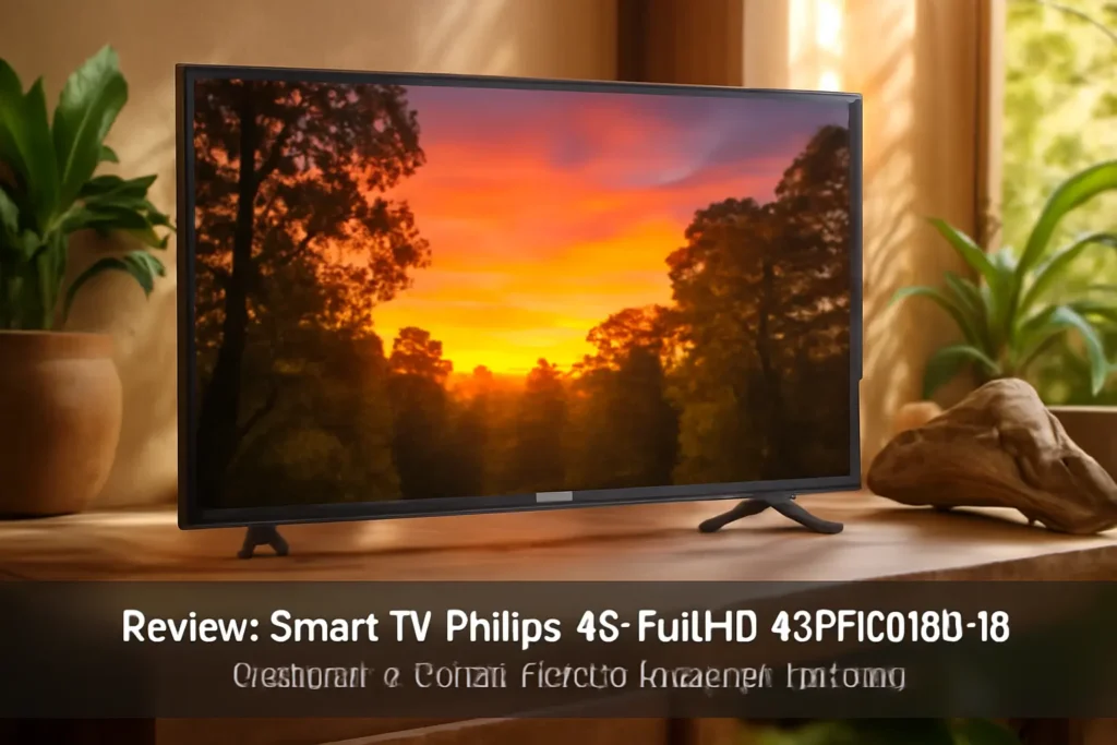 Smart TV Philips 43" Full HD 43PFG6918/78: Qualidade e Conectividade em um Só Produto