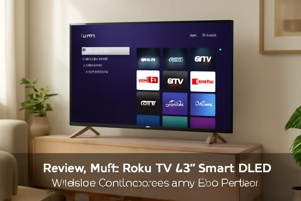 Multi Roku TV 43" Smart DLED: Qualidade e Conectividade em Um Só Produto