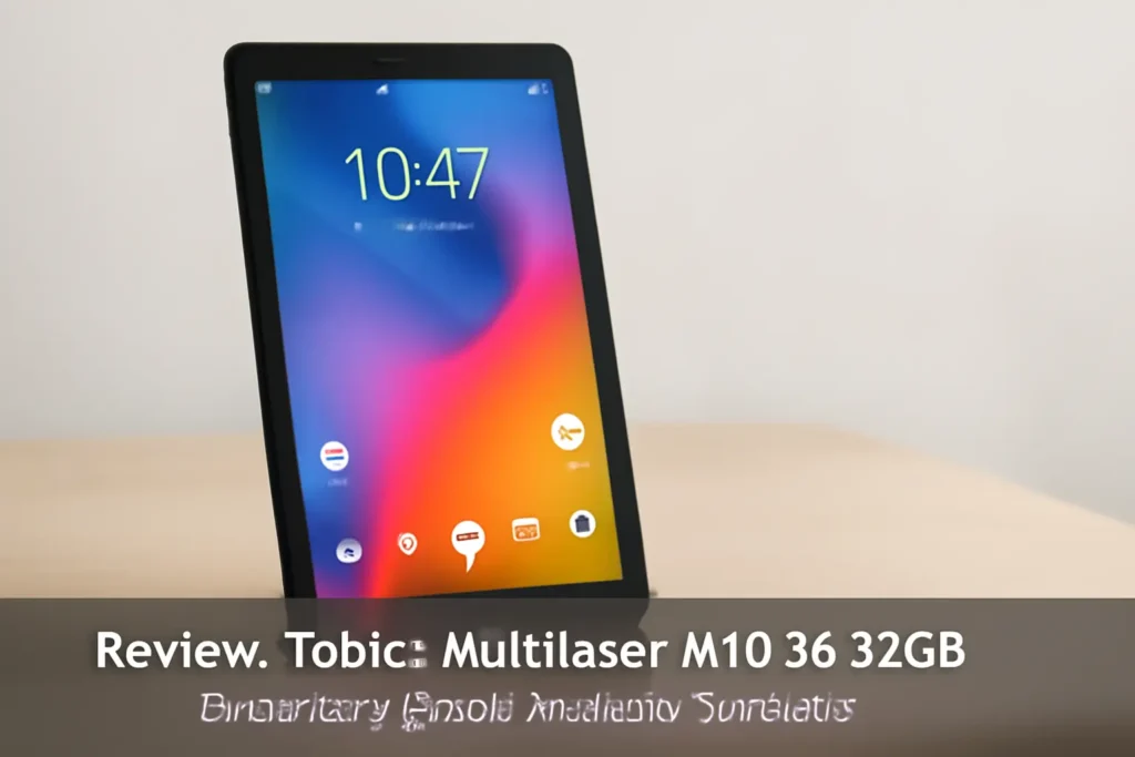 Tablet Multilaser M10 3G 32GB: Desempenho e Conectividade de Qualidade
