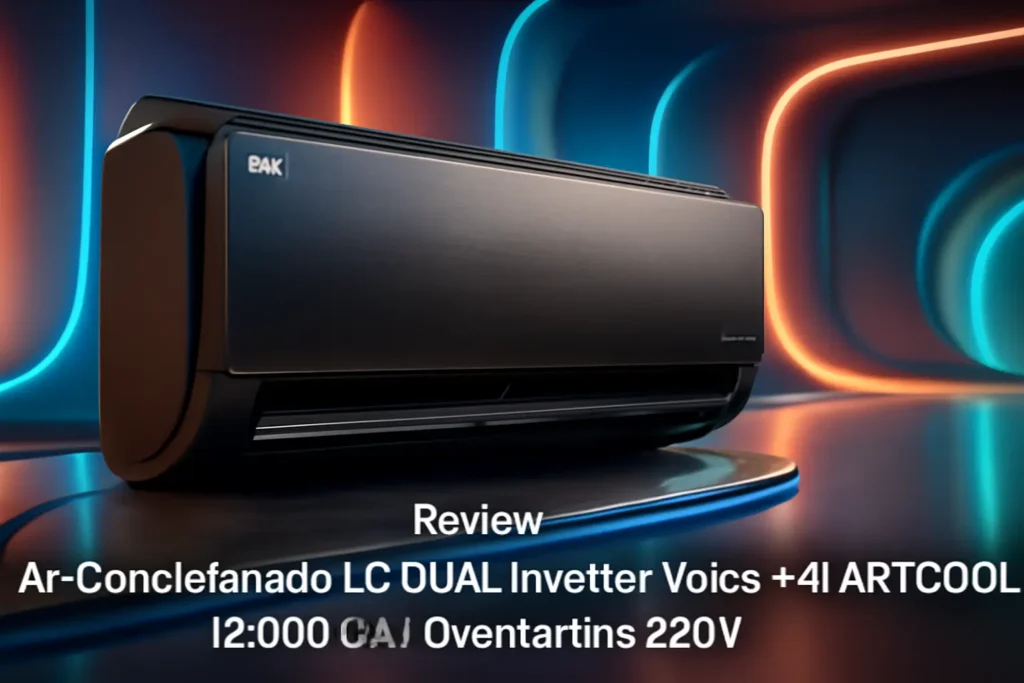 Ar-Condicionado LG DUAL Inverter Voice +AI ARTCOOL 12.000 BTU Quente/Frio 220V