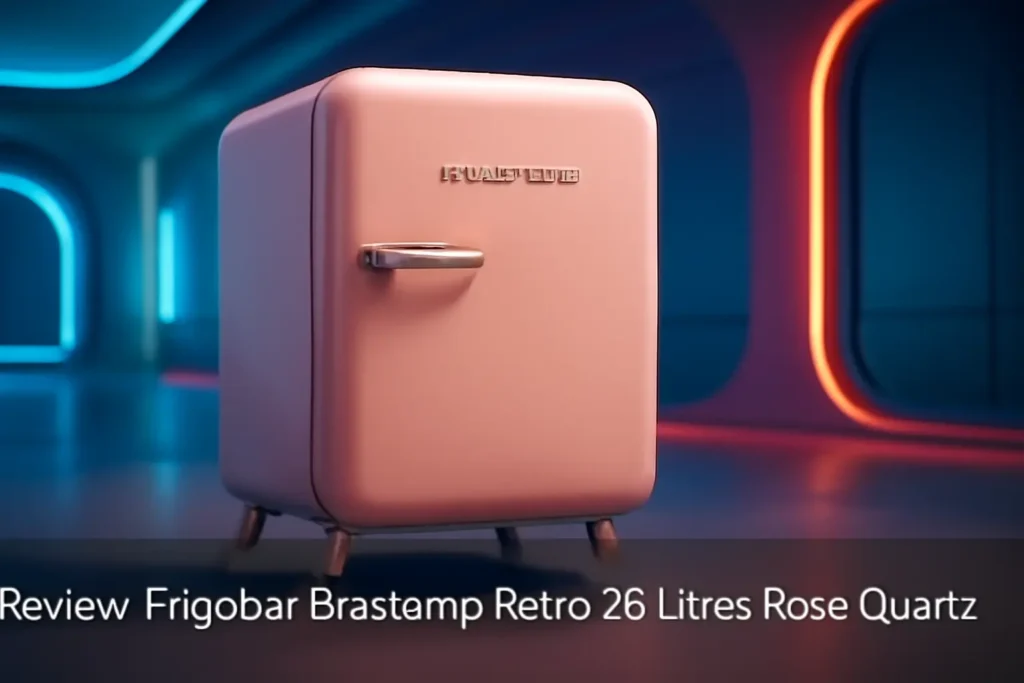 Frigobar Brastemp Retrô 76 Litros Rose Quartz - Design e Funcionalidade
