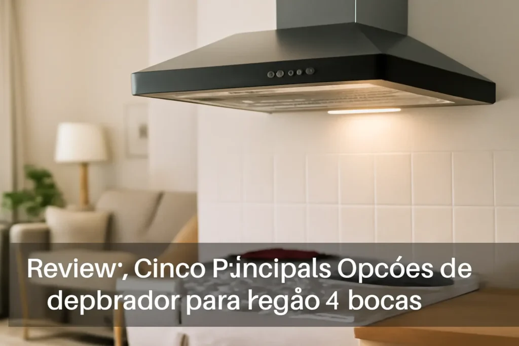Cinco Principais Opções de depurador para fogão 4 bocas