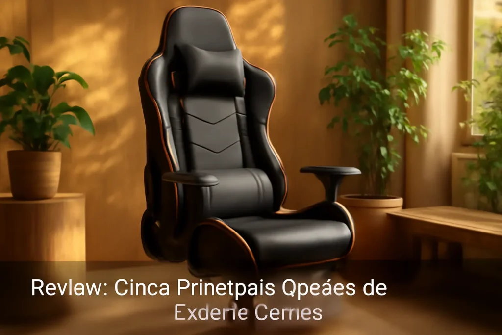 Cinco Principais Opções de cadeira games