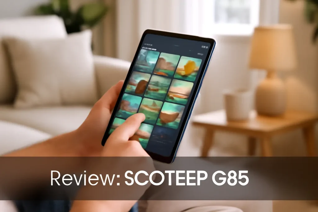 Tablet SCOTEEP G85: Desempenho e Funcionalidade