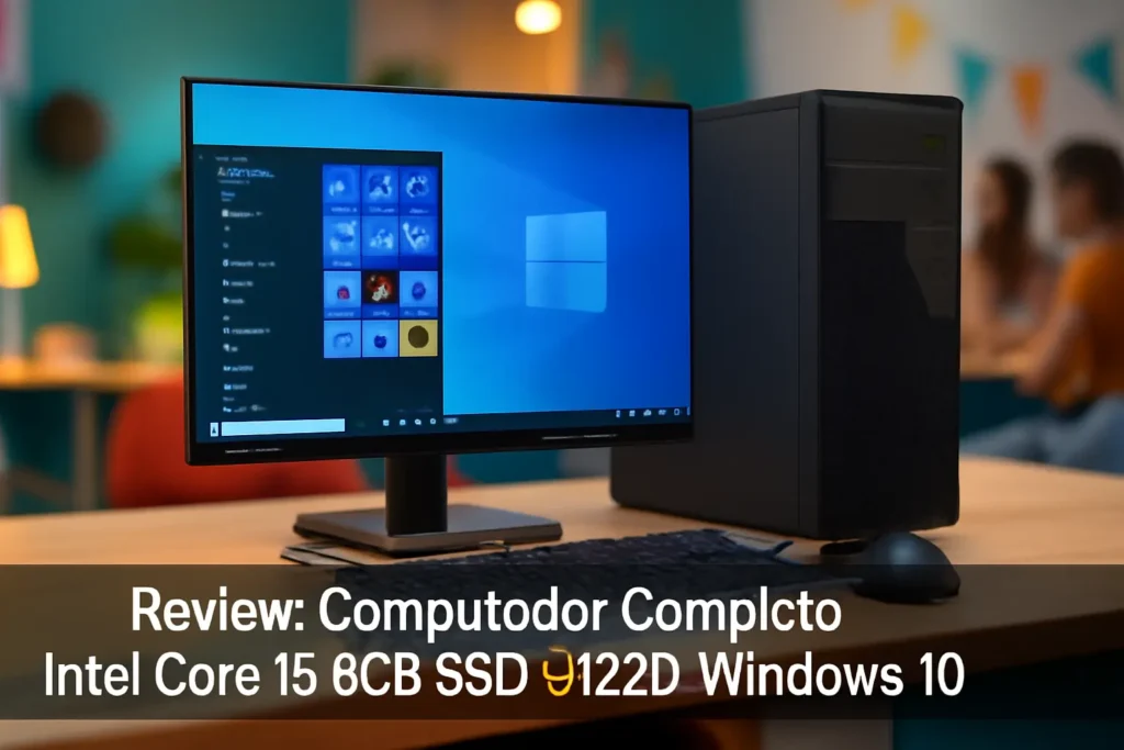 Computador Completo Intel Core i5 8GB SSD 512GB Windows 10