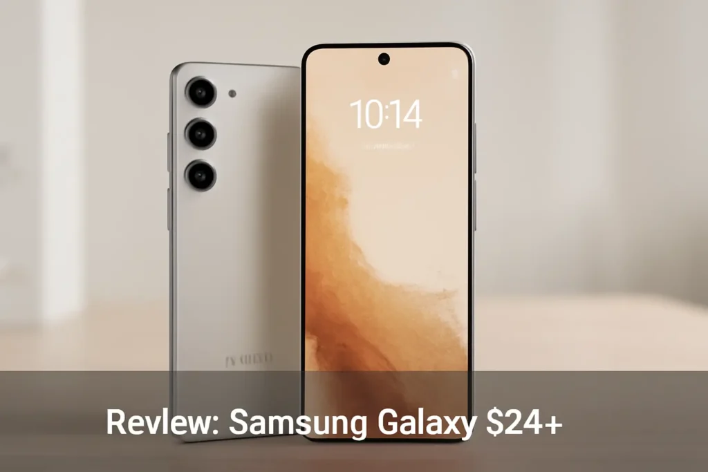 Smartphone Samsung Galaxy S24+: Potência e Tecnologia em um Design Inovador