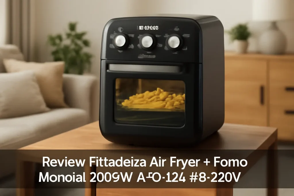 Fritadeira Air Fryer + Forno Mondial 2200W AFO-12L-FB 220V: Versatilidade e Desempenho na Cozinha