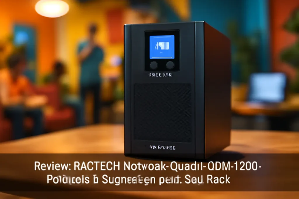 RAGTECH Nobreak Quadri QDW 1200: Potência e Segurança para Seu Rack