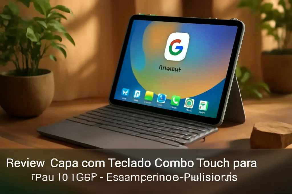 Capa com Teclado Combo Touch para iPad 10ª Ger: Desempenho e Praticidade