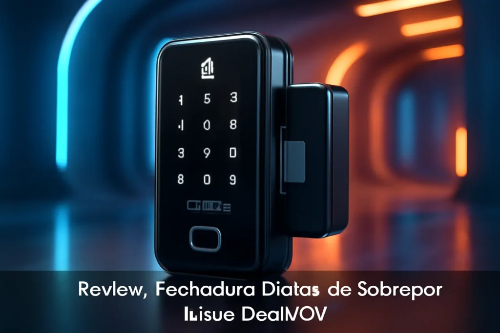 Fechadura Digital de Sobrepor Elsys DS4100V: Segurança e Facilidade no Acesso