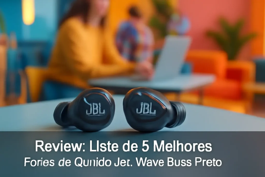Lista de 5 Melhores: fones de ouvido JBL wave buds preto