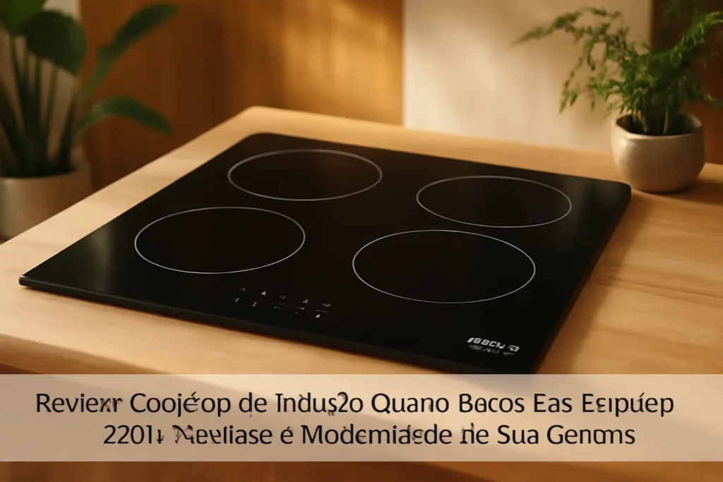 Cooktop de Indução Quatro Bocas Eos Eci04ep 220V: Potência e Modernidade na Sua Cozinha
