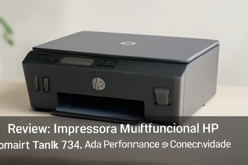 Impressora Multifuncional HP Smart Tank 754: Alta Performance e Conectividade