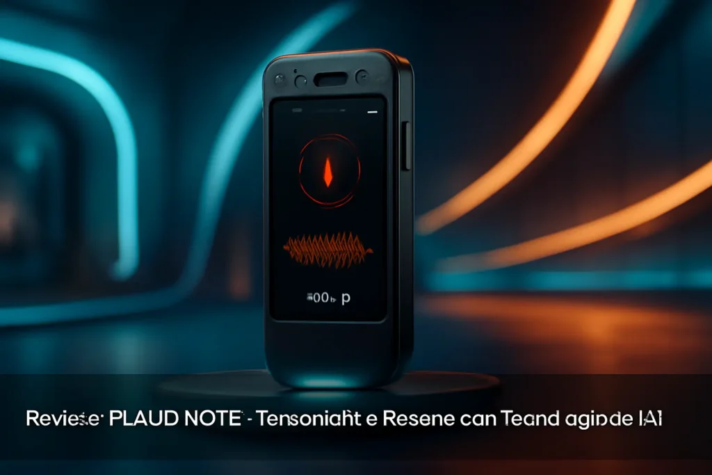 Gravador de Voz PLAUD NOTE: Transcrição e Resumo com Tecnologia de IA