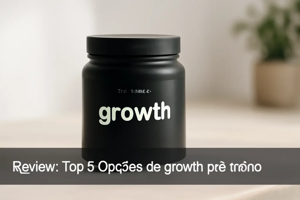 Top 5 Opções de growth pré treino