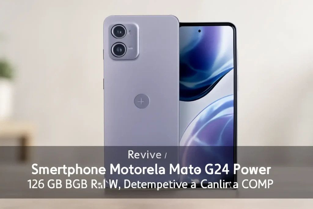 Smartphone Motorola Moto G24 Power 128GB 8GB RAM: Desempenho e Câmera 50MP