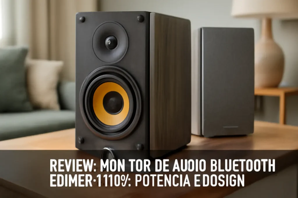 Monitor de Áudio Bluetooth Edifier R1100: Potência e Design