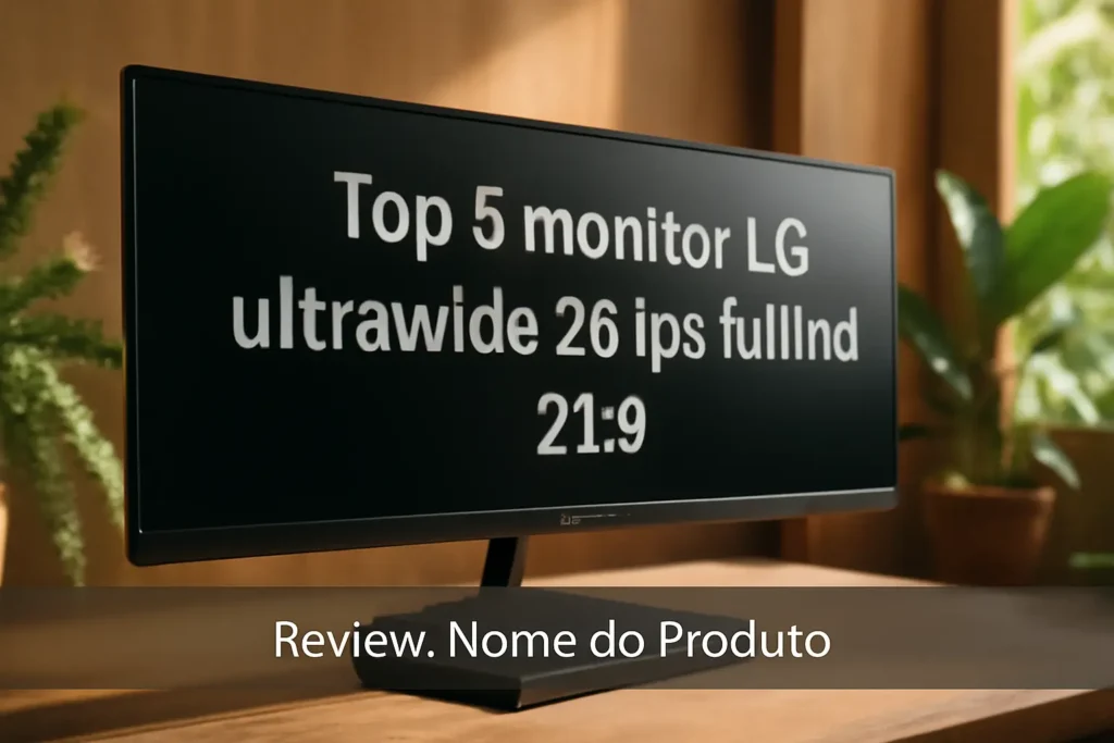 Top 5 monitor LG ultrawide 26 ips full hd 21:9