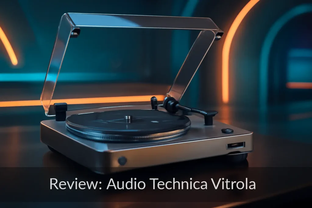 Principais Cinco audio technica vitrola