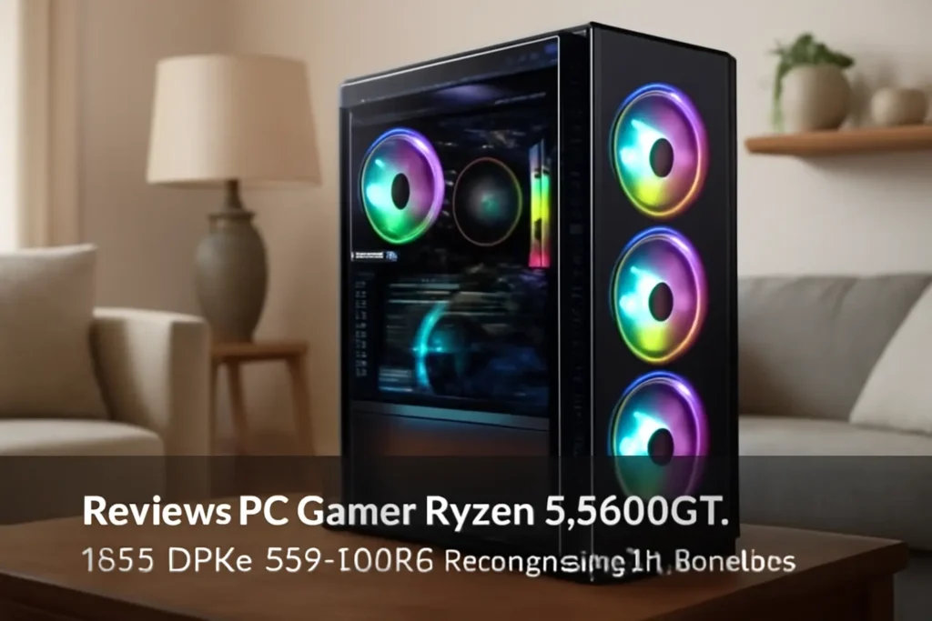 PC GAMER RYZEN 5 5600GT, 16GB DDR4, SSD 500GB: Desempenho de Alta Qualidade