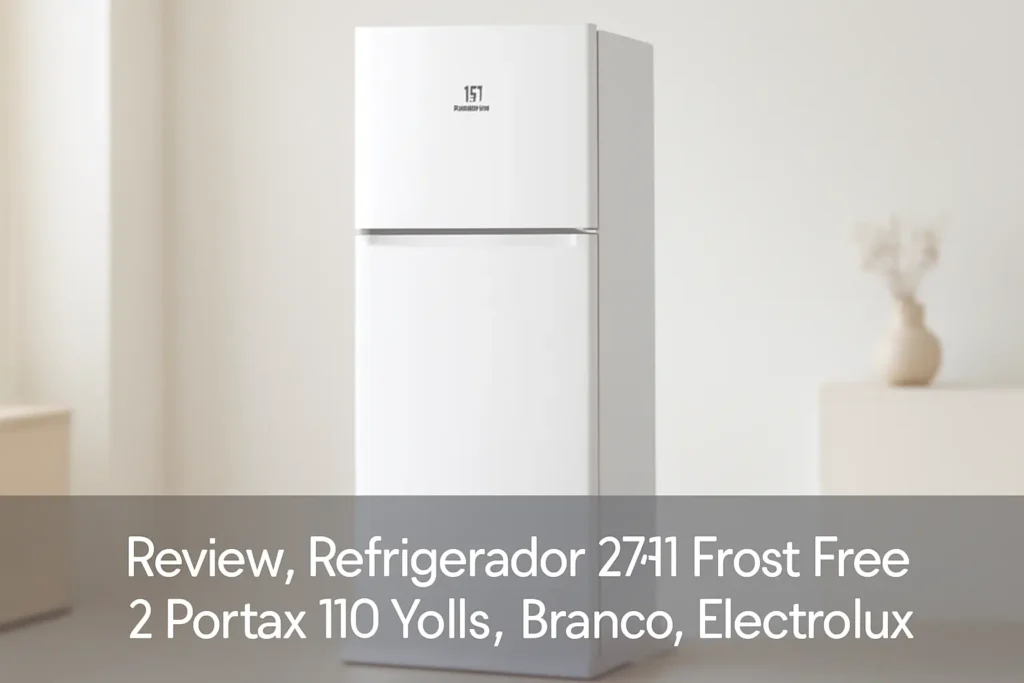 Refrigerador 371L Frost Free 2 Portas 110 Volts, Branco, Electrolux