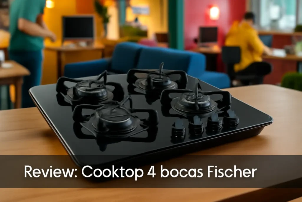 Principais Cinco fogão cooktop 4 bocas fischer